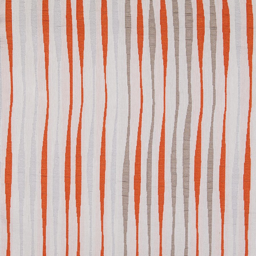 Specialty Sonoma Stripe Orange tablecloth